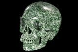 Realistic, Polished Hamine Jasper Skull #116391-2